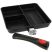 NGT 3 Way Frying Pan With Remoable Handle (3 rekeszes serpenyő, levehető fogantyúval)