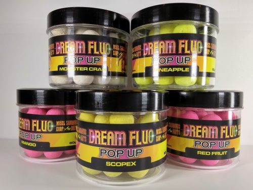 Dream Fluo Pop-Up 20mm Monster Crab-White (Szörny-rák-fehér)