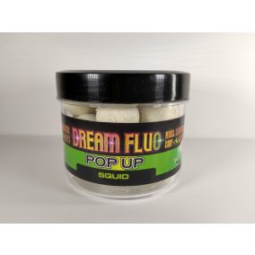 Dream Fluo Pop-Up 20mm Squid-White (Tintahal-fehér)
