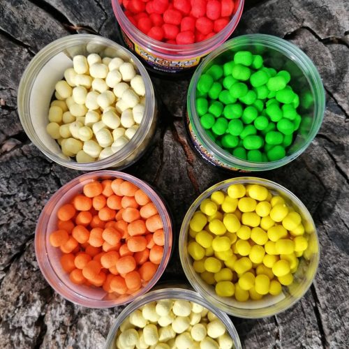 Wafters Pellets-Smoked-Limeta 6mm (citrom-menta,fluo zöld)