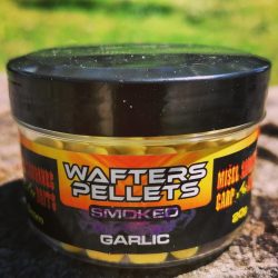 Wafters Pellets-Smoked-Garlic 6mm (fokhagyma,tört sárga)