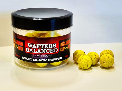Wafters Balanced 16mm-Smoked Squid-Black Pepper (tintahal-fekete bors)