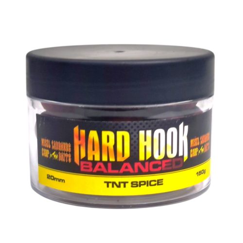 Hard Hook Balanced csalizó bojli-TNT Spice-24mm (vörös fűszer)