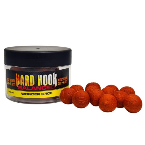 Hard Hook Balanced csalizó bojli-Wonder Spice-24mm (titkos fűszerek)