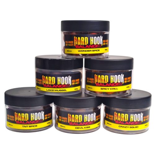 Hard Hook Balanced csalizó bojli-Wonder Spice-24mm (titkos fűszerek)