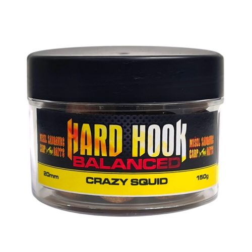 Hard Hook Balanced csalizó bojli-Crazy Squid-16mm (őrült tintahal)