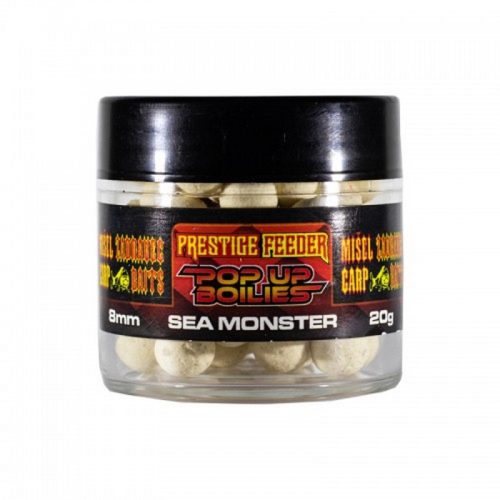 Prestige Feeder Pop Up Pellets 6mm-Sea Monsters (tengeri szörnyek-büdös-fehér)