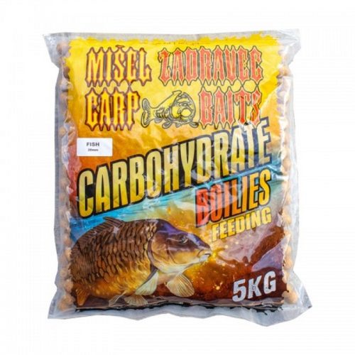 Carbohydrate Feeding Boilies-Fish 20mm, 5kg (full szénhidrátos-halas íz)