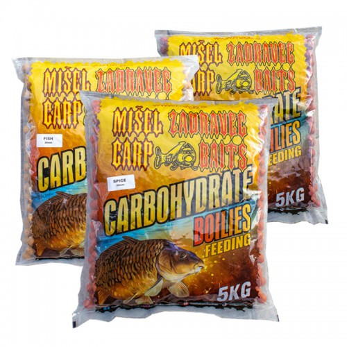 Carbohydrate Feeding Boilies-Spice 20mm, 5kg (full szénhidrátos-fűszeres íz)