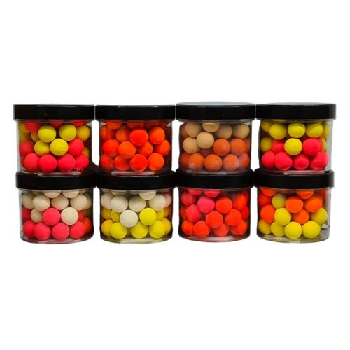 Ronnie Rig Pop Up 14mm-Peach-Black Pepper (barack-fekete bors-sárga-rózsaszín)