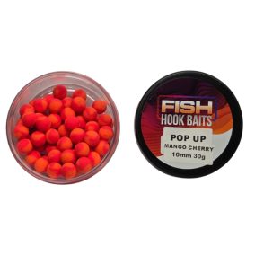 Fish Hook Baits-Pop Up-10mm Mango-Cherry (mangó-meggy)