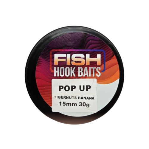 Fish Hook Baits-Pop Up-15mm Tigernuts Banana (tigrismogyoró-banán)
