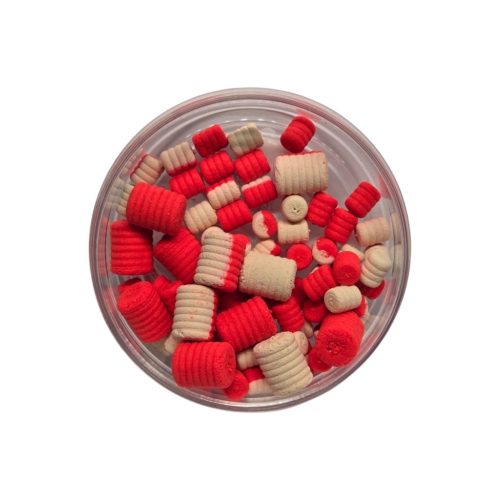 Fish Hook Baits-Wafter-5-8-9-12mm Red Fruit (piros gyümölcs)