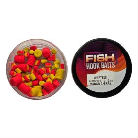   Fish Hook Baits-Wafter-Dumbells 9-12mm-Hot Mango-Cherry (csipős mango-meggy)