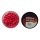 Fish Hook Baits-Wafter-6mm Strawberry (piramis-eper)