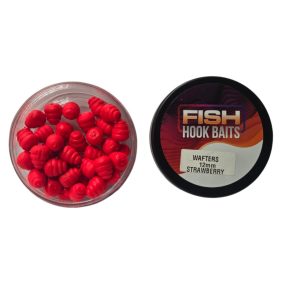 Fish Hook Baits-Wafter-12mm Strawberry (piramis-eper)