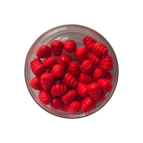 Fish Hook Baits-Wafter-12mm Strawberry (piramis-eper)