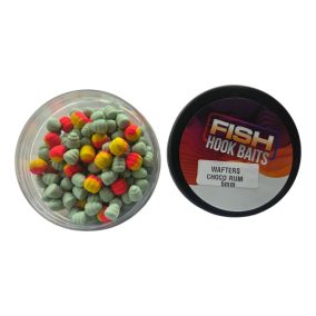   Fish Hook Baits-Wafter-Pyramid-Choco-Rum 6mm (piramid-csoki-rum)