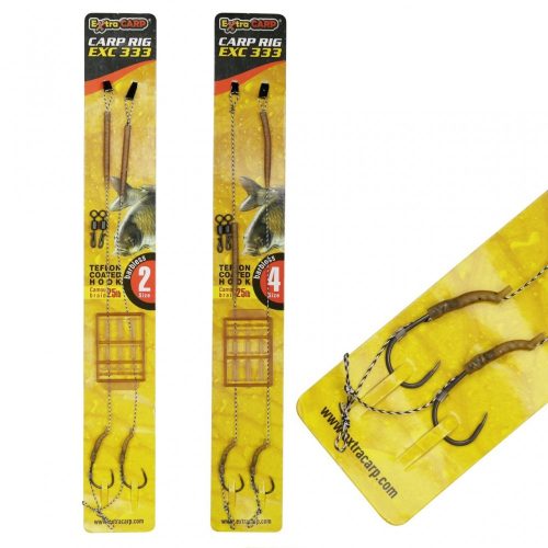 Carp Rig EX 333-6-Barbless (szakáll nélkül, 6-os méret)