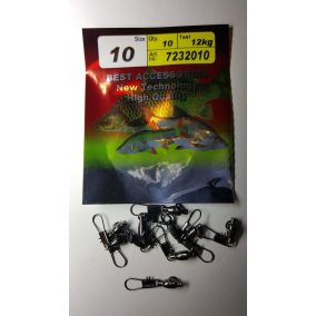 Csapágyas forgó biztonsági kapoccsal 