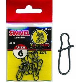 Swivel Fast Lock size 6 / 10 pcs