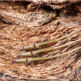   Extra Heavy Lead Clips With Camo Tubing-erős ólomklipsz gubancgátlóval