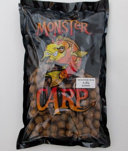 Monster Carp etetőbojli 2,5 kg 20mm Monster Crab (óriás rák)