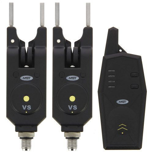 NGT VS Wireless Alarm & Transmitter Set (rádiós kapásjelző szett-2db-vevő egységgel)