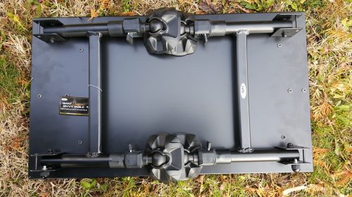 NGT Bivvy Table Dynamic, nagyméretű sátorasztal, tárolótáskával