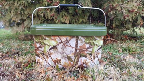 NGT Square Camo Bucket 12,5L (négyzet alakú fedeles vödör 12,5 L camo mintával)