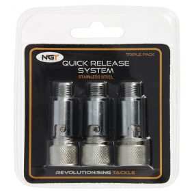   NGT Quick release systems (acél gyorsrögzítő adapter bajonett záras-3db)