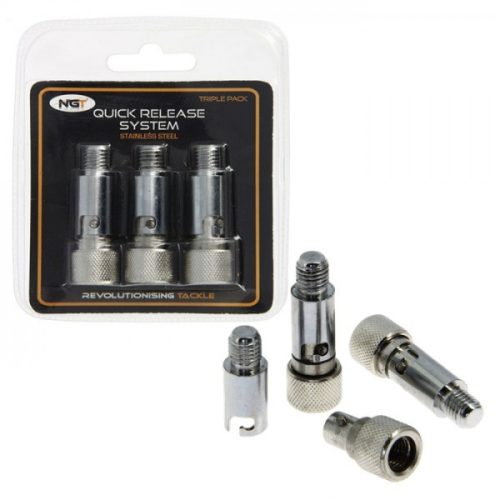 NGT Quick release systems (acél gyorsrögzítő adapter bajonett záras-3db)
