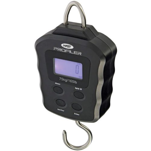 NGT Profiler Scales / 75kg (nagy teherbírású digitális mérleg 75kg neoprén táskával)