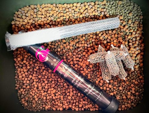 PVA háló csövön, 15mm-7 méter