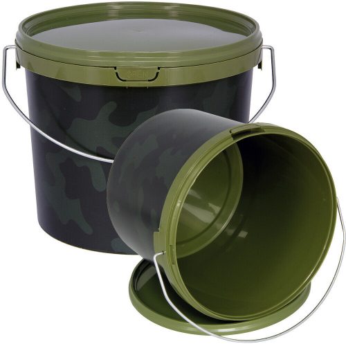 NGT Vödör terepmintás,tetővel 5L