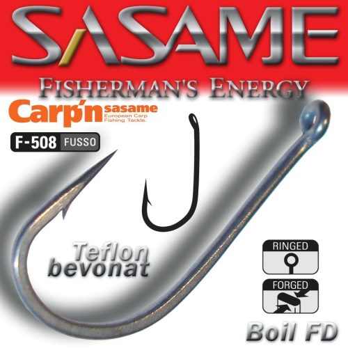 SASAME F-508 Boil FD (6-os,teflon bevonatú bojlis horog)