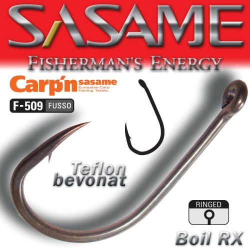 SASAME F-509 Boil RX (2-es,teflon bevonatú bojlis horog)