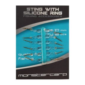   Monstercarp-Sting With Silicone Ring 10 (csalitüske szilikon füllel 10mm)