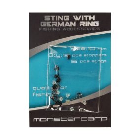   Monstercarp-Sting With German Ring 10 (csalitüske ütközővel-10mm)