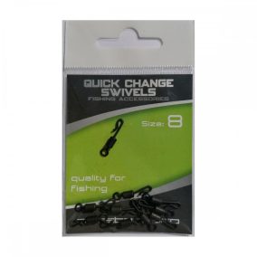   Monstercarp-Quick Change Swivels 8 (gyorskapcsos forgó 8-as méret)