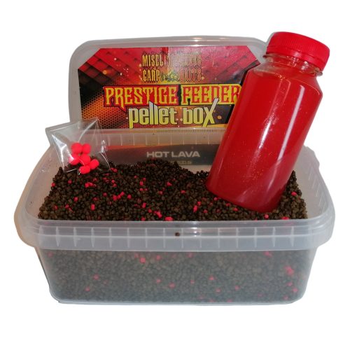 Prestige Feeder Pellet Box pack 4+1 (ZX21, Hot Lava, Sweet Sin, Sea Monster)