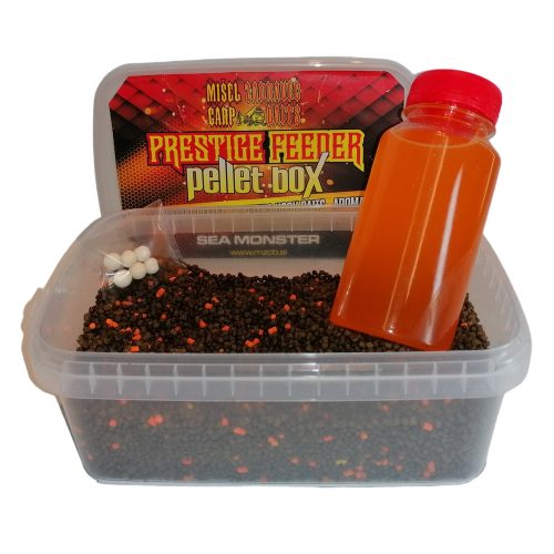 Prestige Feeder Pellet Box pack 4+1 (ZX21, Hot Lava, Sweet Sin, Sea Monster)