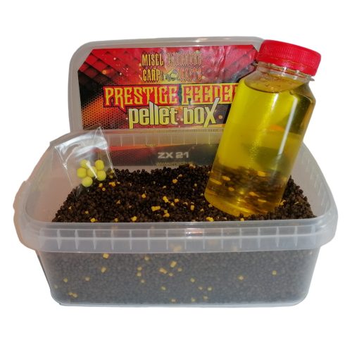 Prestige Feeder Pellet Box pack 4+1 (ZX21, Hot Lava, Sweet Sin, Sea Monster)
