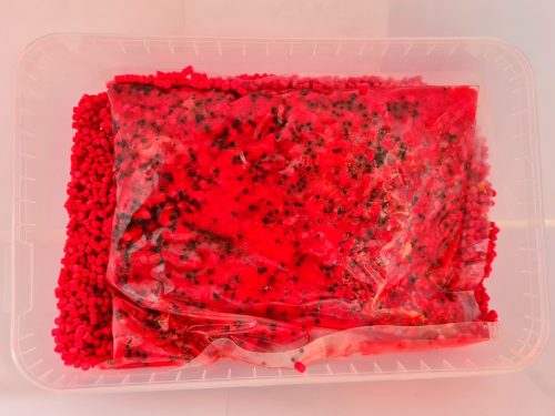 Monster Carp Feeder Box-Strawberry (eper-pellet+Turmix 1200gr)