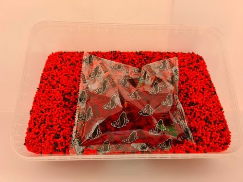 Monster Carp Method Feeder Set-Halibut-Strawberry (laposhal-eper-pellet+Booster 1200gr)