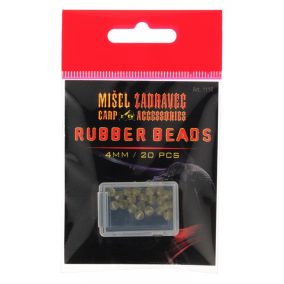 Rubber Beads 4mm-(gumigyöngy 4mm)