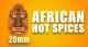 Zsömi Carp Food bojli 24mm 1kg African Hot Spices (Afrikai csípős fűszerek)